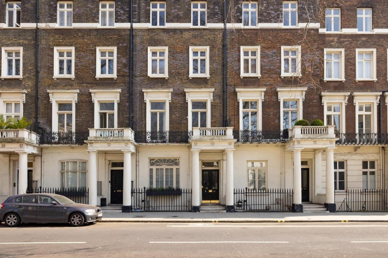 ロンドンThe Sussex Garden Retreat - Elegant 2Bdr Flatアパートメント エクステリア 写真